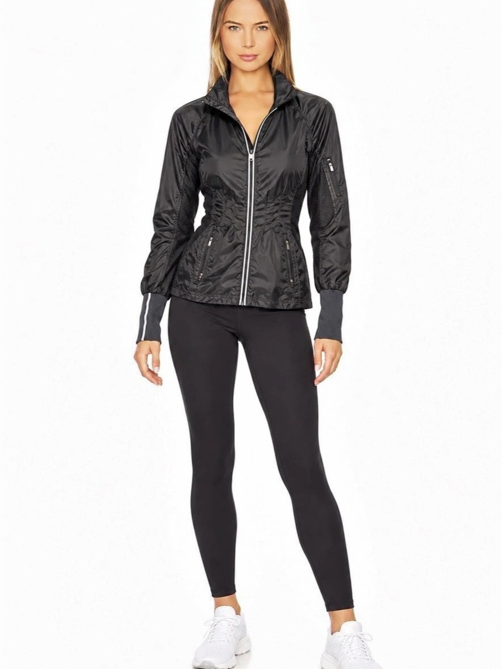 MPG Sport Women's Black Lightweight Jacket Size Medium Like New